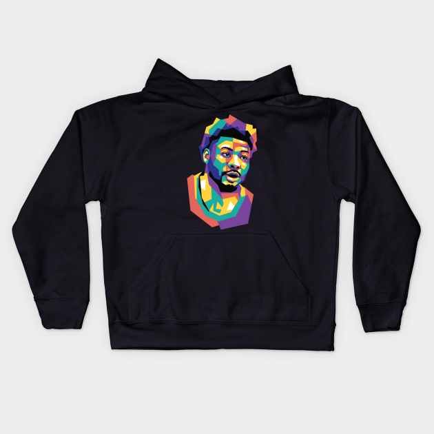 Marcus Smart wpap limit collor Kids Hoodie by ACH PAINT